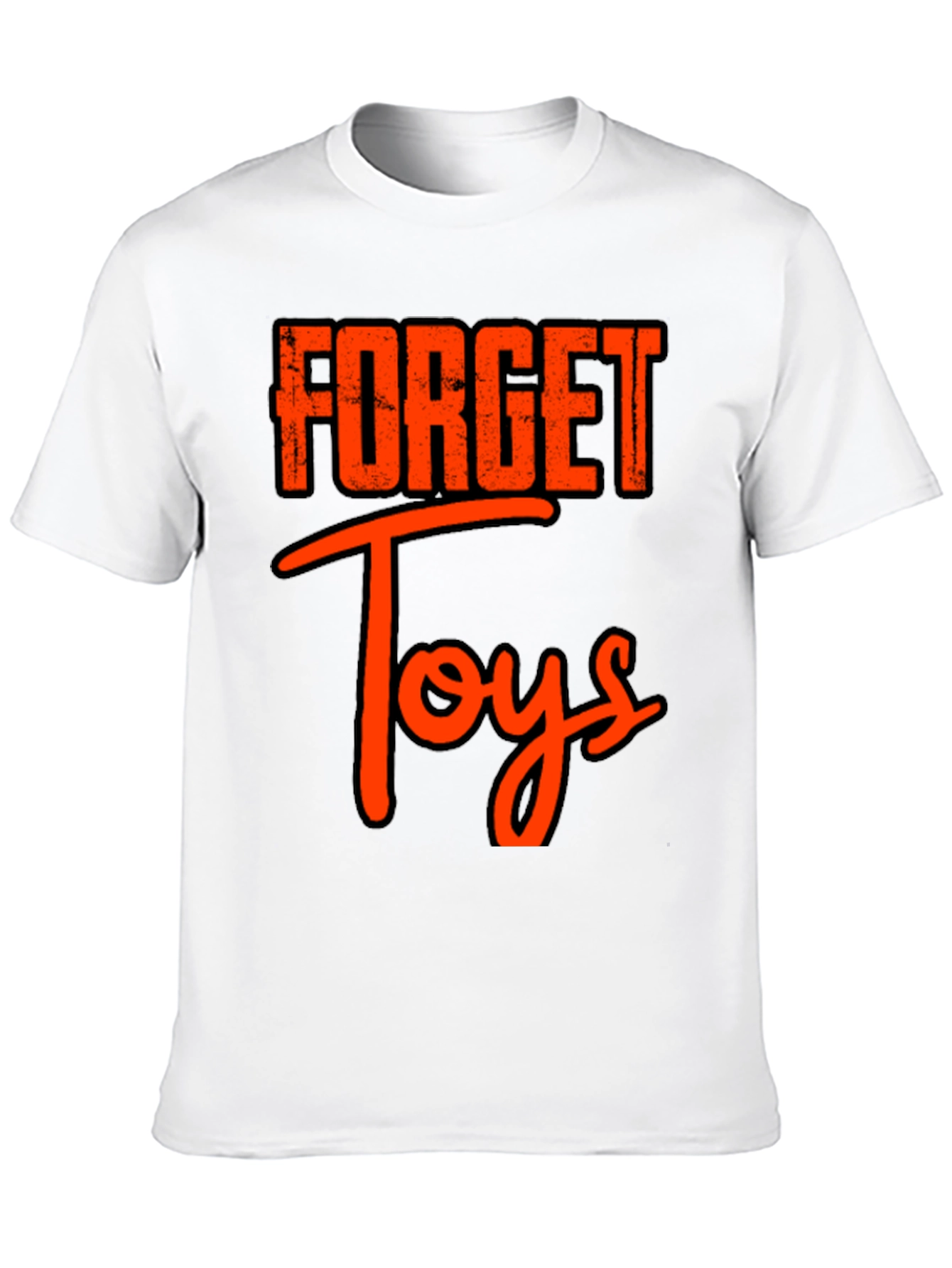 Forget Toys Black T-Shirt