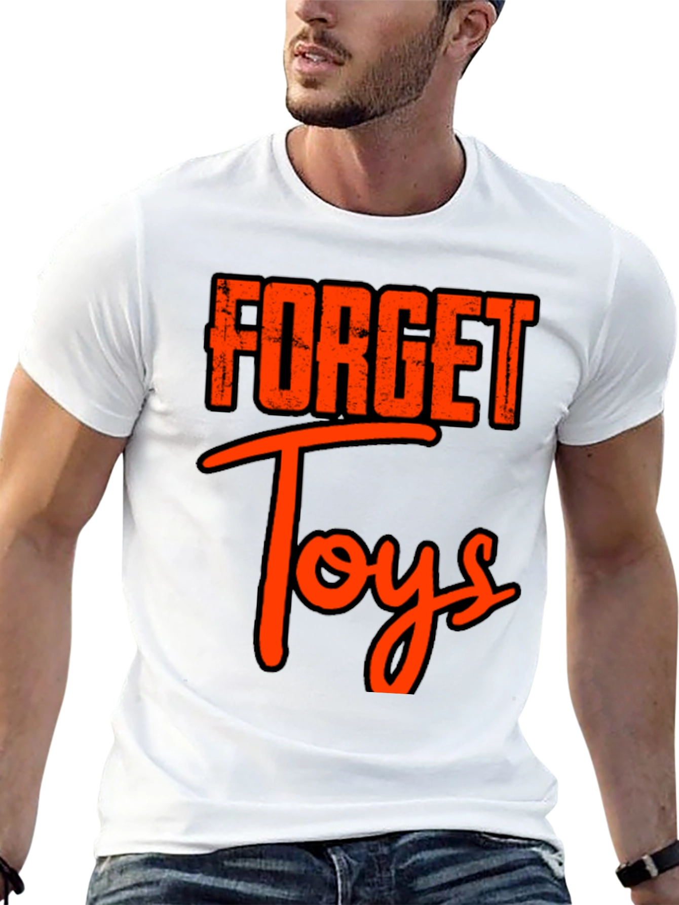 Forget Toys Black T-Shirt