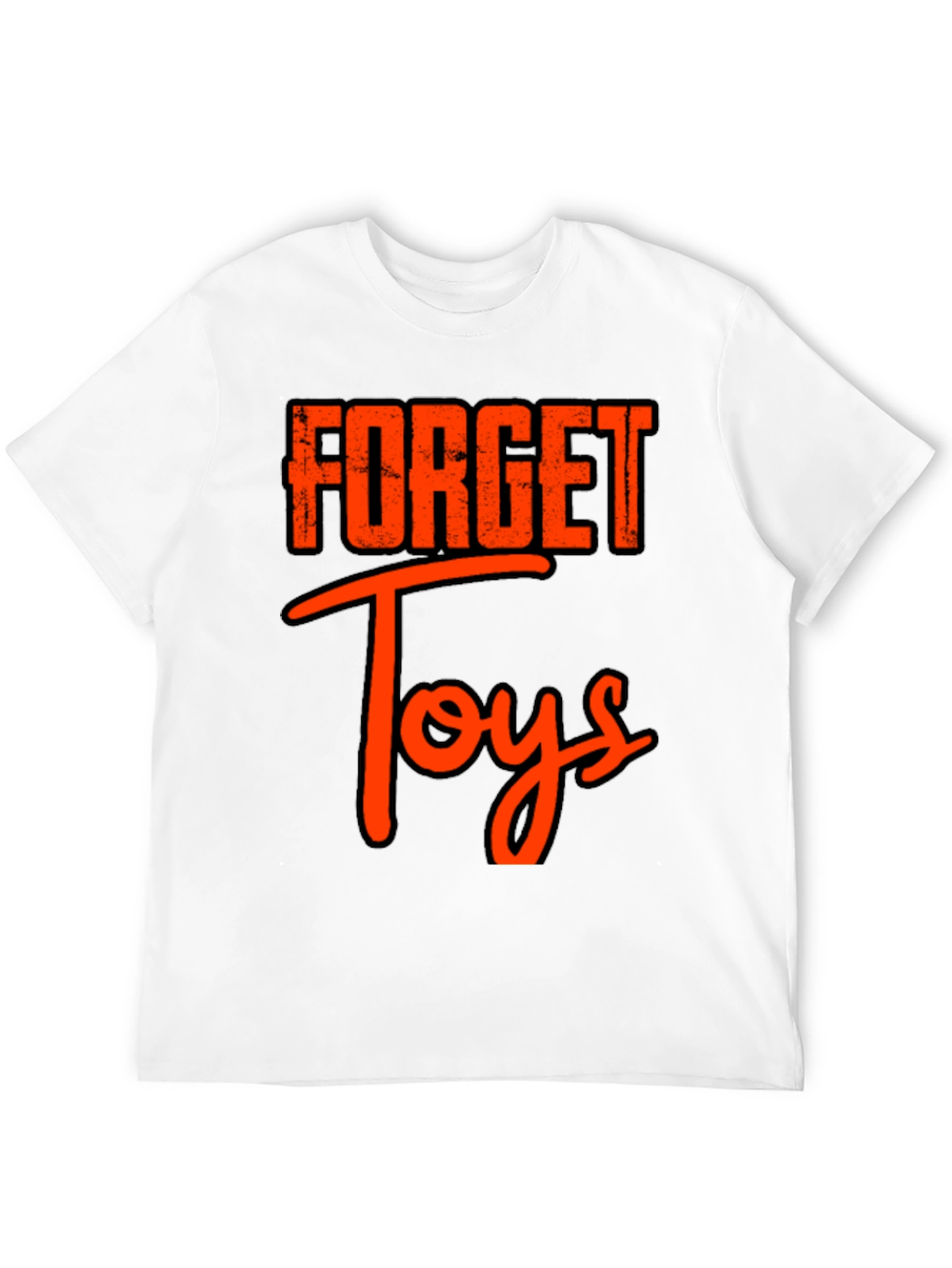 Forget Toys Black T-Shirt
