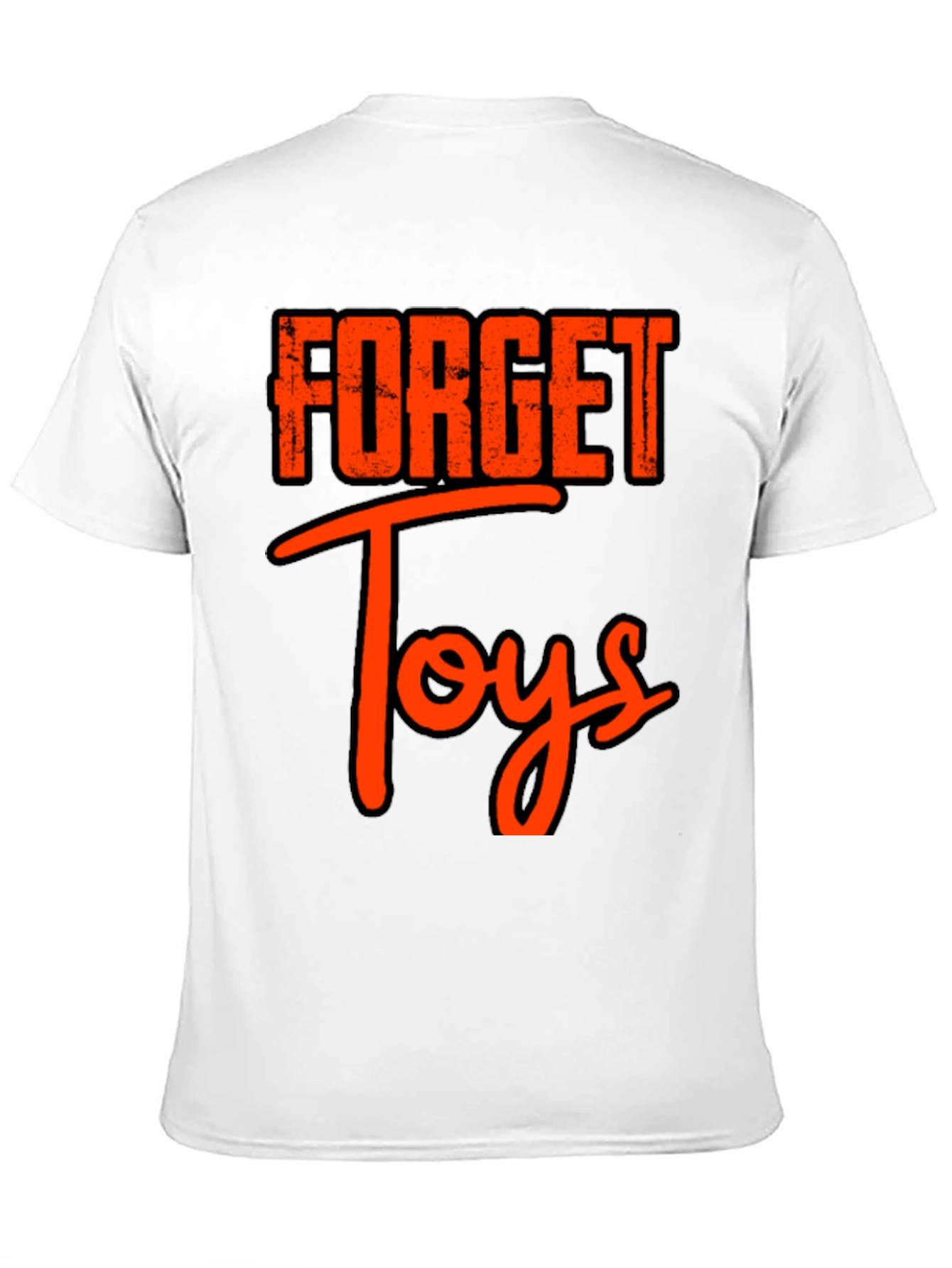 Forget Toys Black T-Shirt