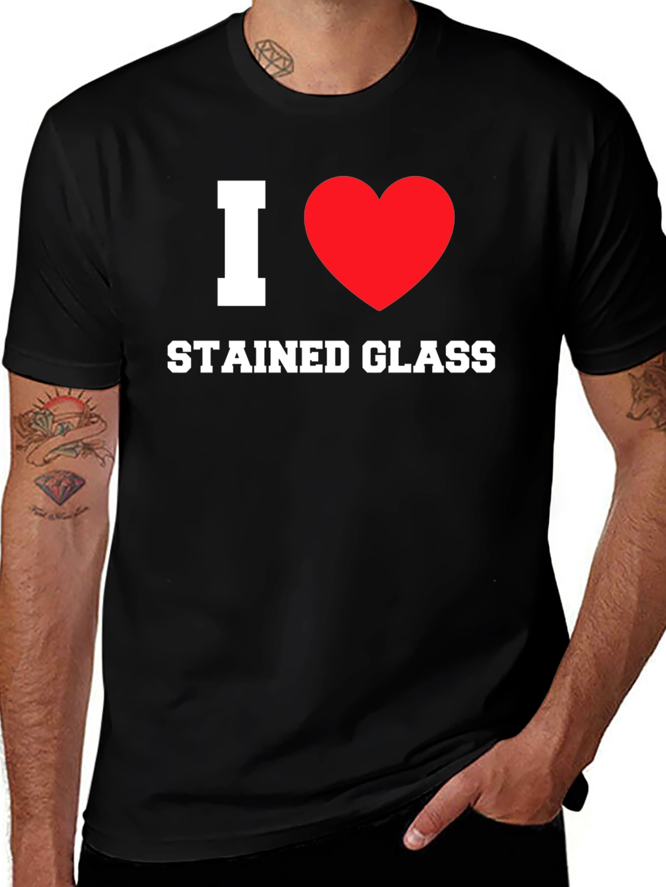 I Love Stained Glass T-Shirt