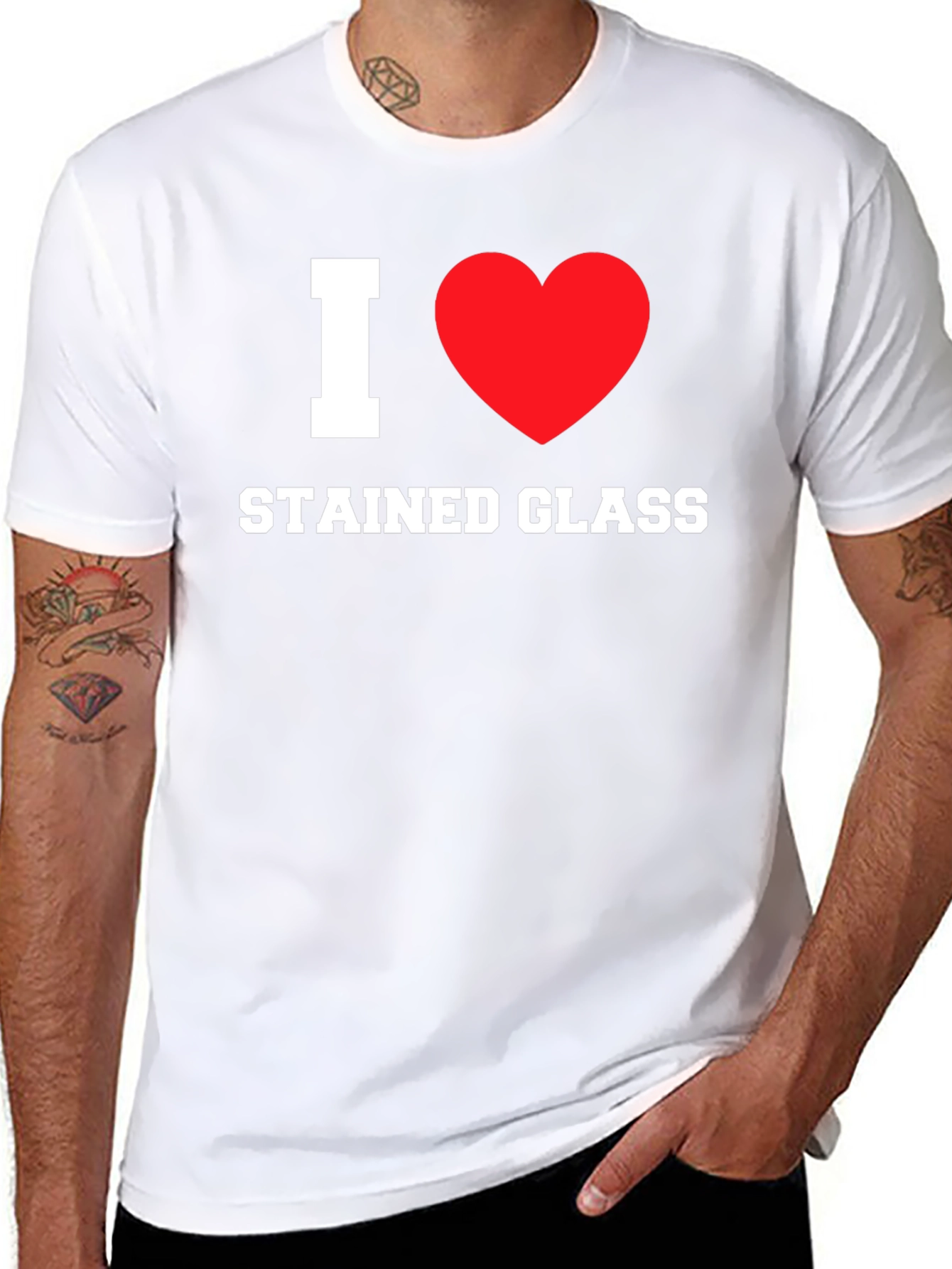 I Love Stained Glass T-Shirt
