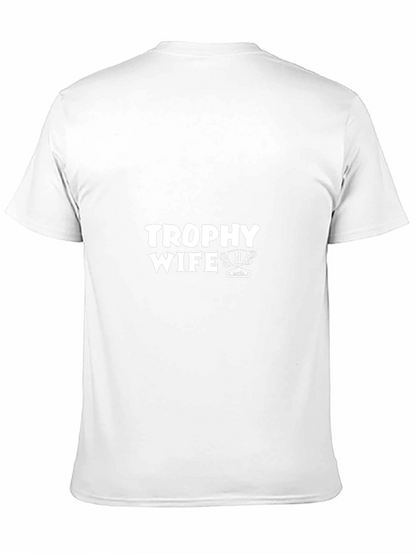 Trophy Wife Graphic Tee - Black Cotton Shirt