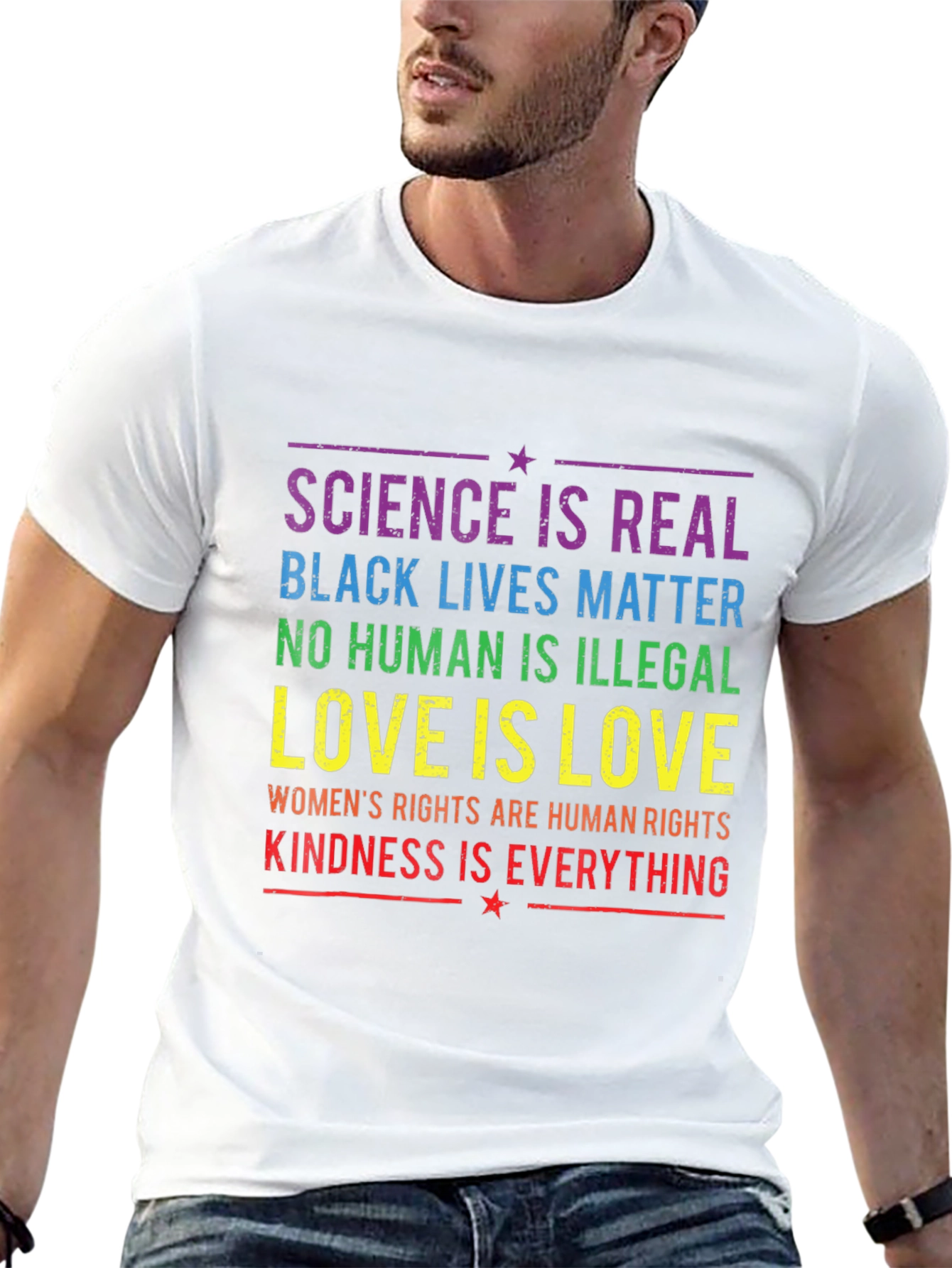 Equality & Kindness Graphic Tee