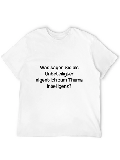 Inteligenz T-Shirt - German Text Novelty Tee