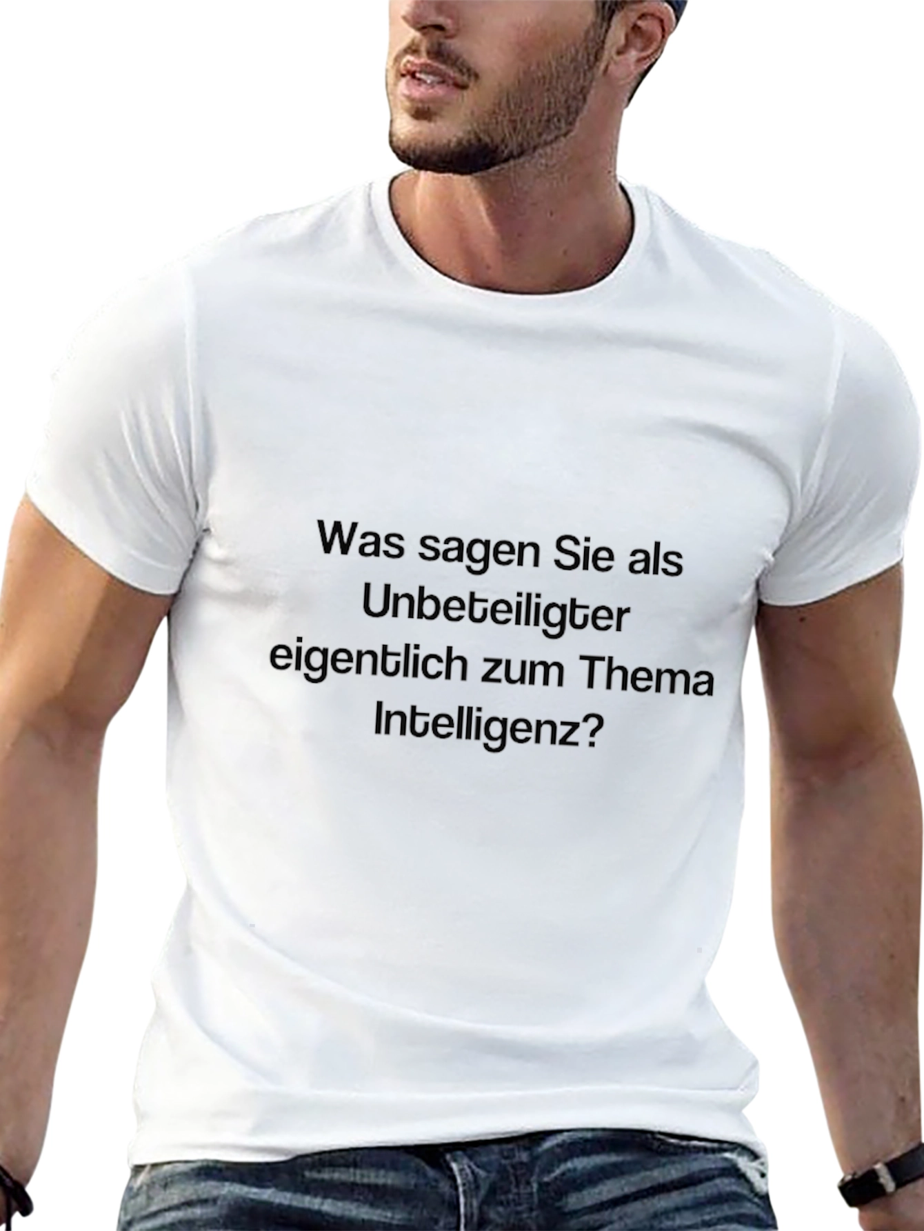 Inteligenz T-Shirt - German Text Novelty Tee