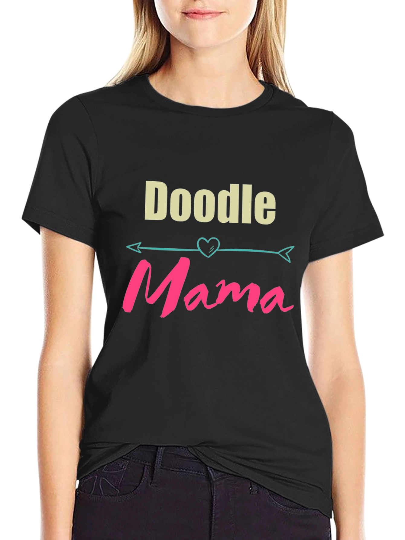 Doodle Mama T-Shirt - Cute Dog Lover Tee