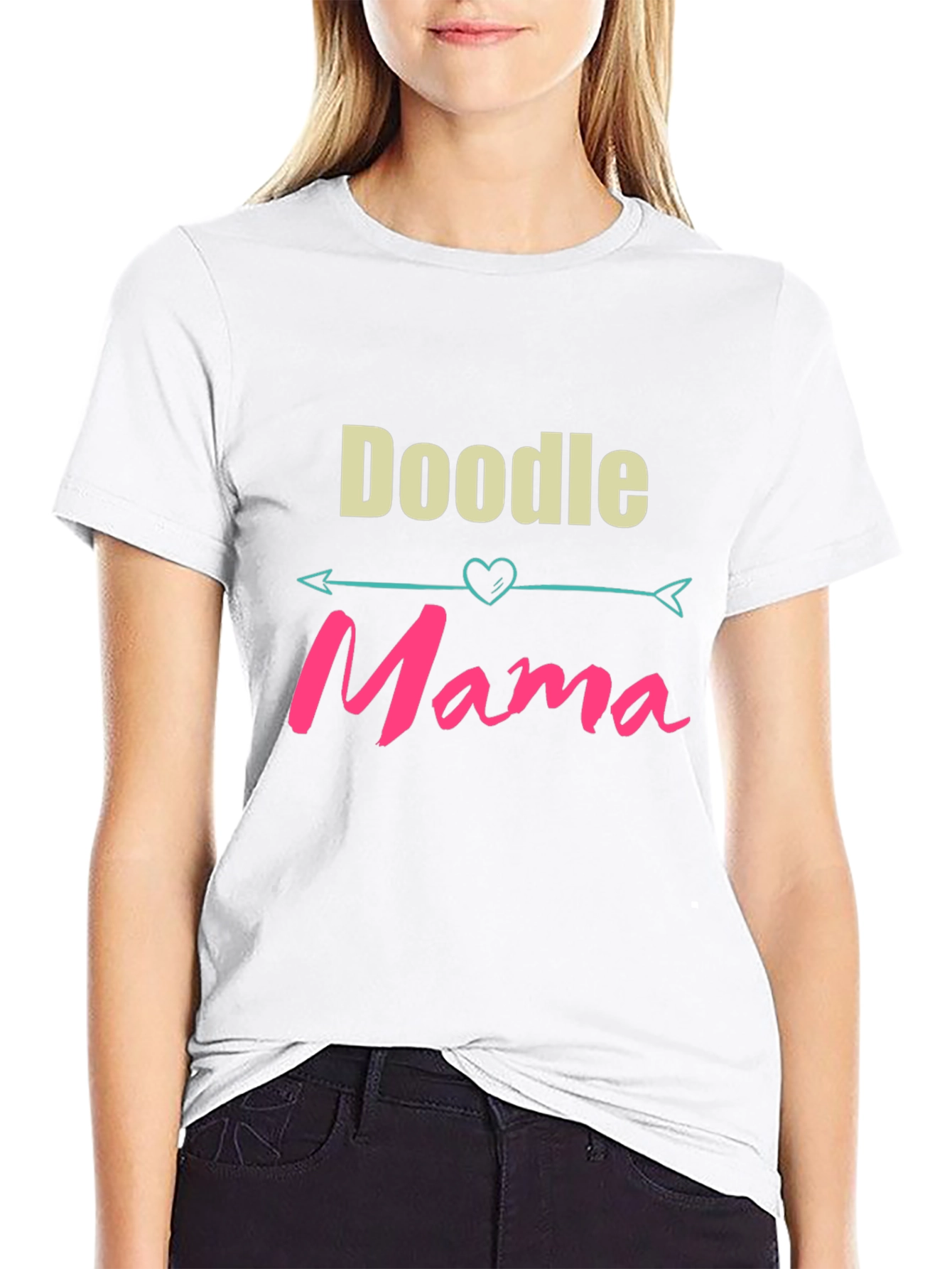 Doodle Mama T-Shirt - Cute Dog Lover Tee
