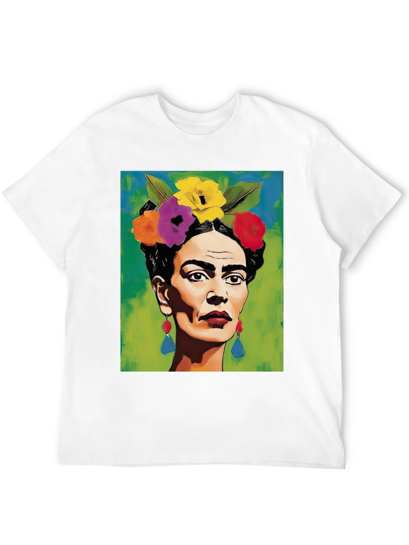 Frida Kahlo Portrait T-Shirt - Unique Art Tee