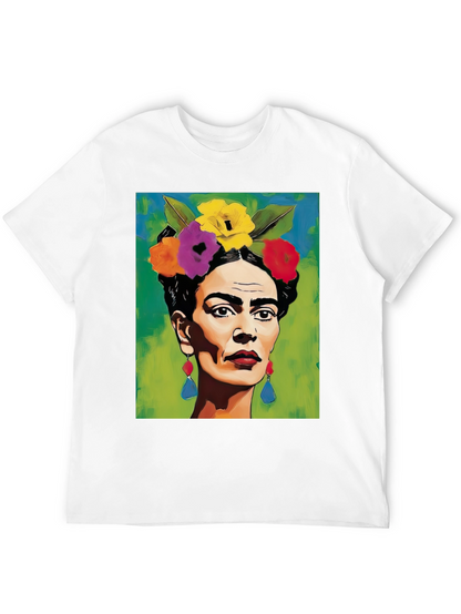 Frida Kahlo Portrait T-Shirt - Unique Art Tee