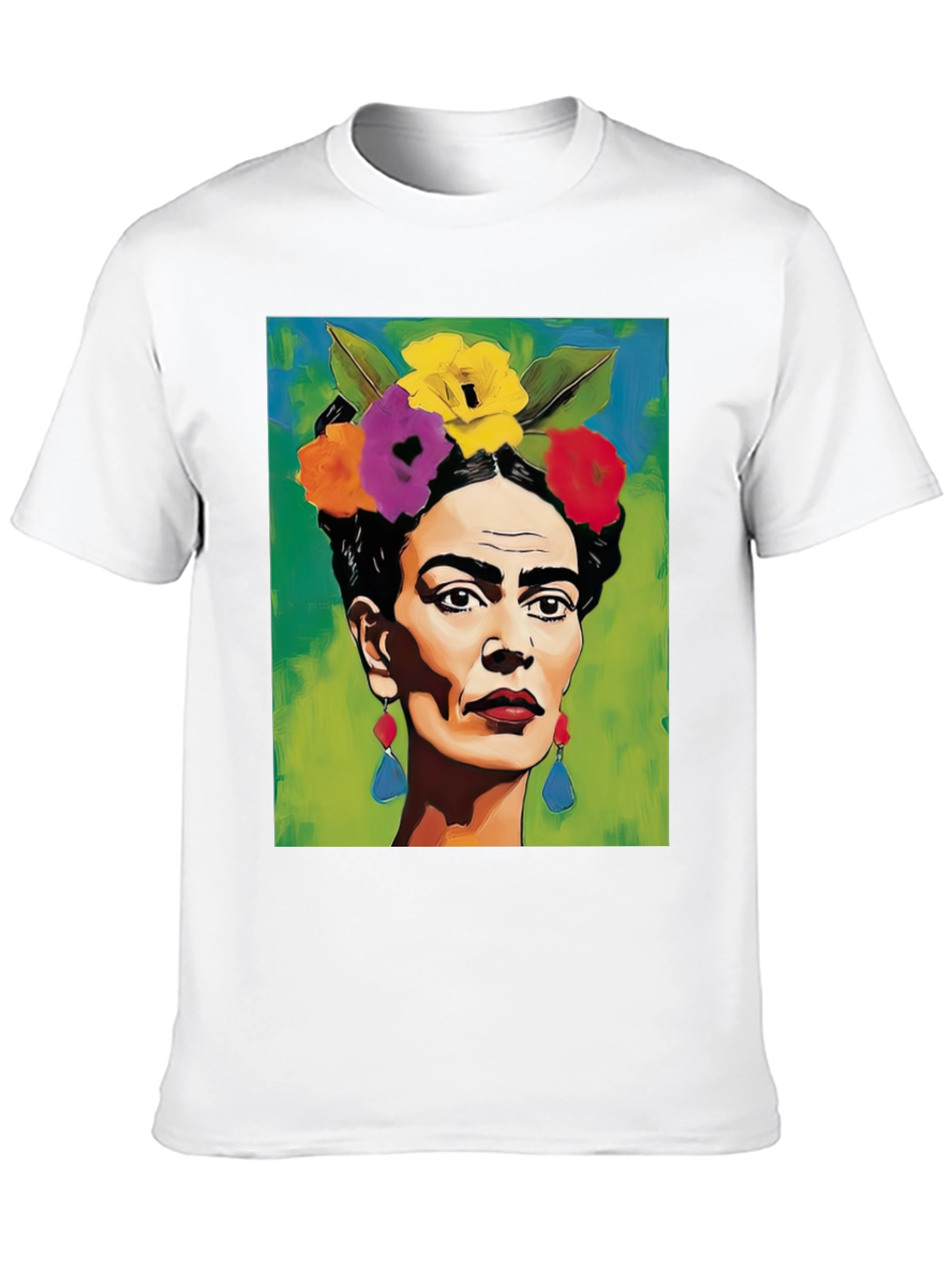 Frida Kahlo Portrait T-Shirt - Unique Art Tee