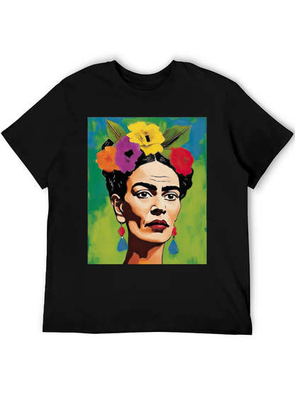 Frida Kahlo Portrait T-Shirt - Unique Art Tee