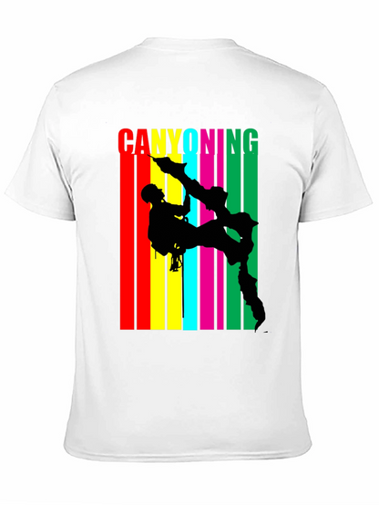 Canyoning Adventure Black T-Shirt