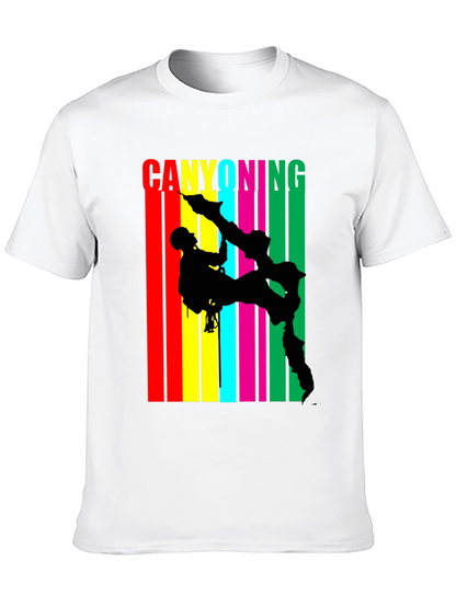 Canyoning Adventure Black T-Shirt