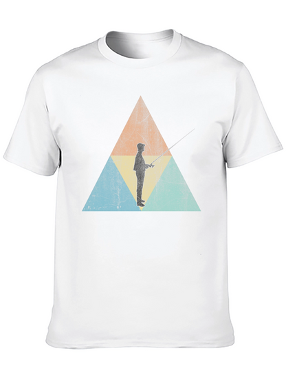 Retro Fishing T-Shirt - Angler Graphic Tee