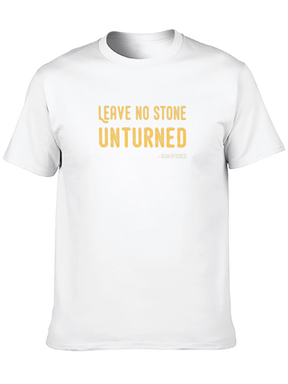 Leave No Stone Unturned Graphic Tee