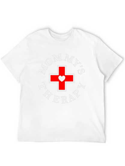 Mommys Therapy Black T-Shirt