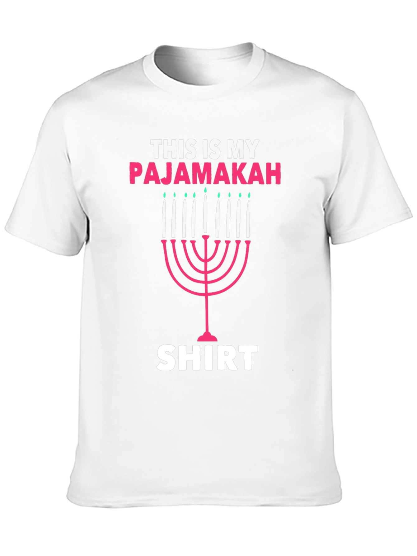 Pajamakah Hanukkah T-Shirt - Funny Holiday Pajama Top