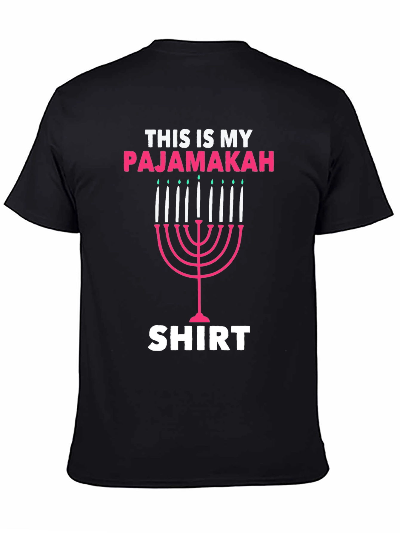 Pajamakah Hanukkah T-Shirt - Funny Holiday Pajama Top