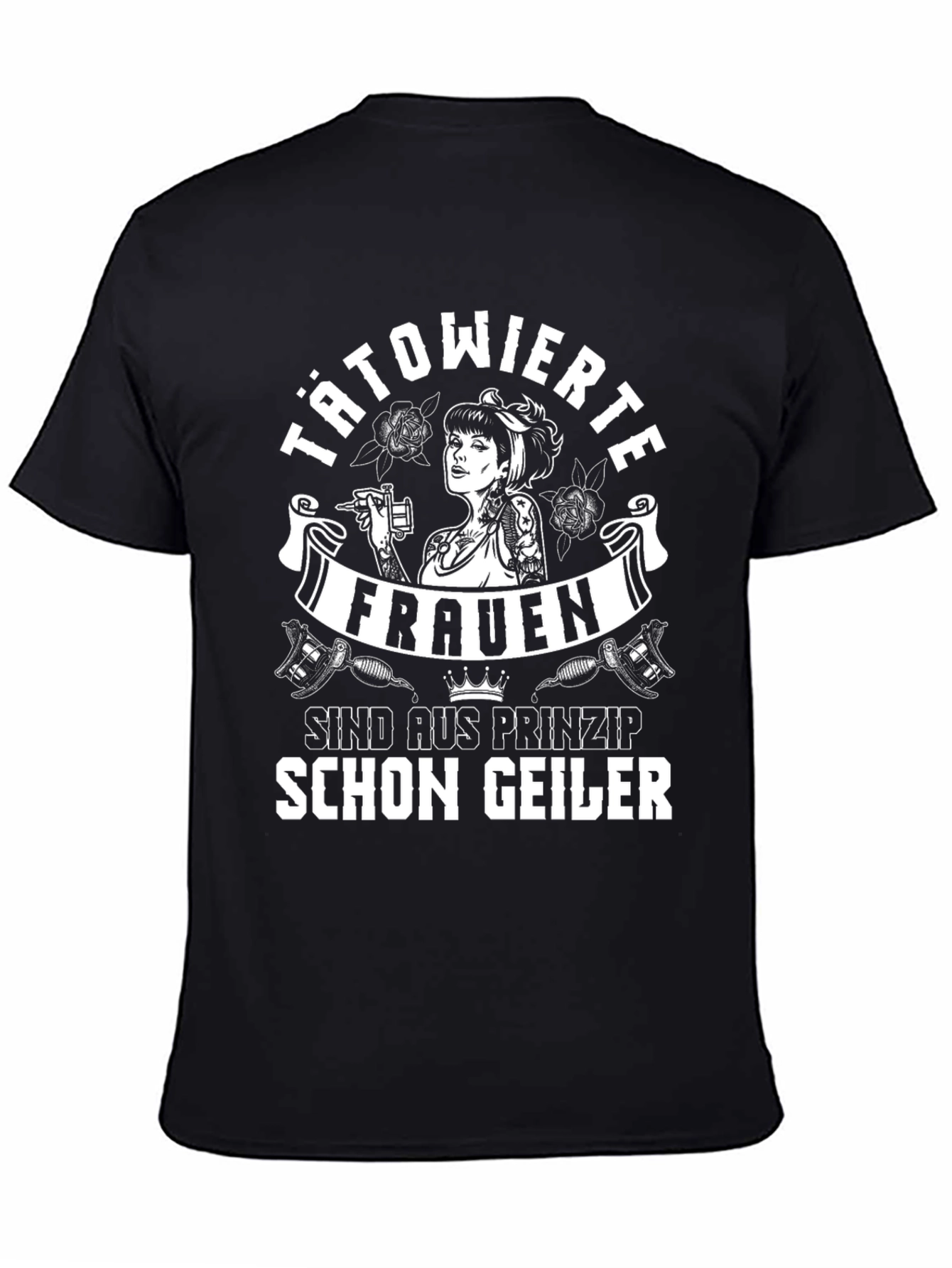 Tätowierte Frauen T-Shirt - Tattooed Woman Shirt