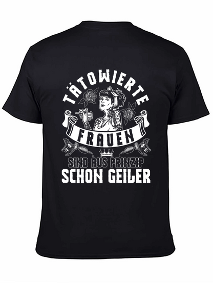 Tätowierte Frauen T-Shirt - Tattooed Woman Shirt