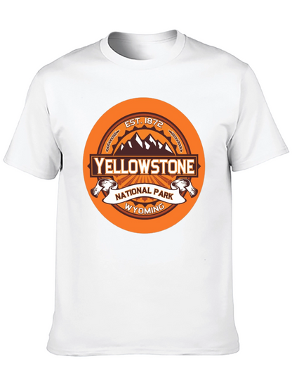 Yellowstone National Park Graphic Tee - Black