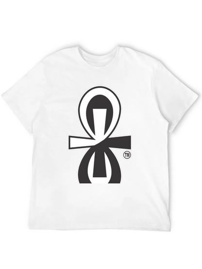 Black T-Shirt with Unique Graphic Print