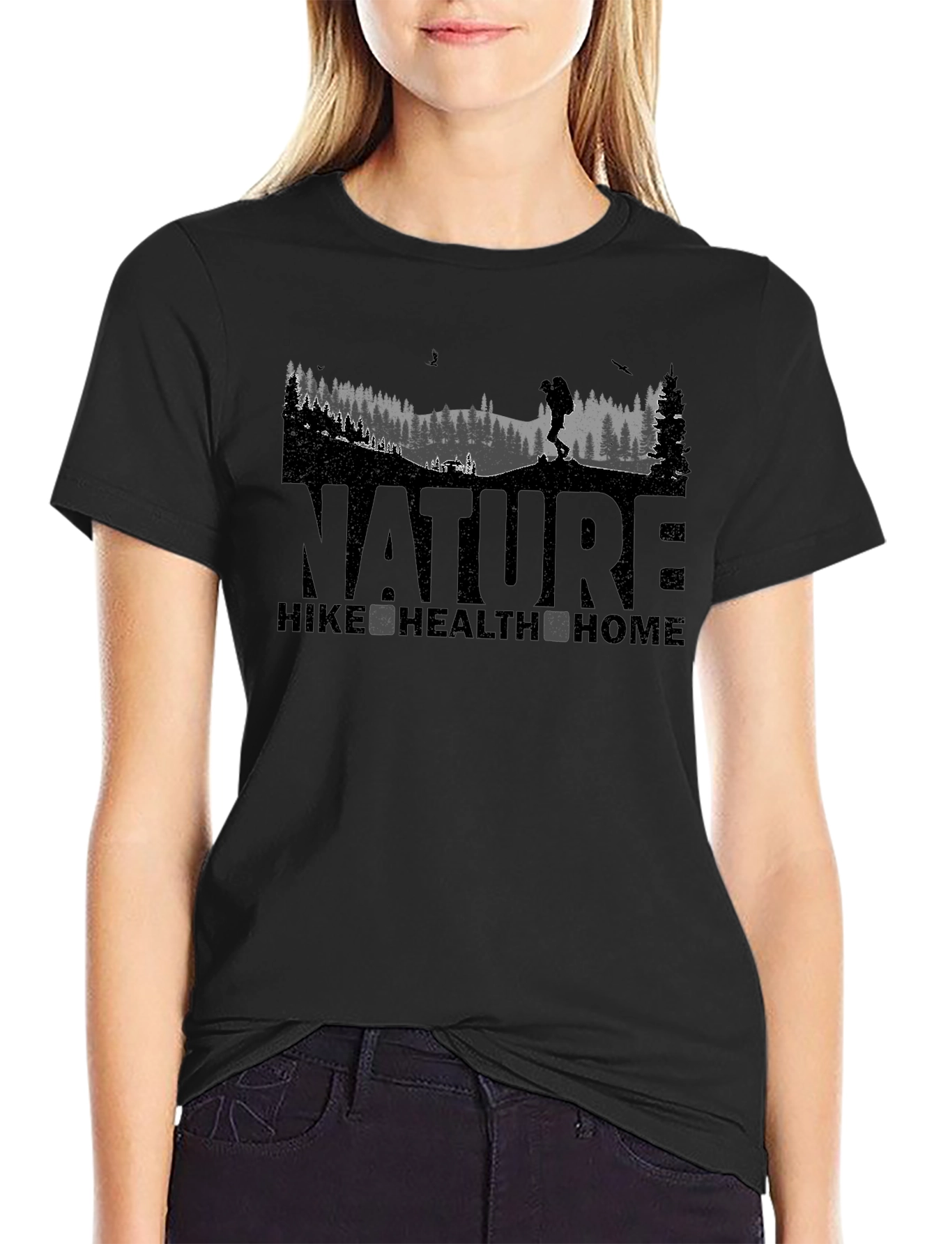 Nature Hike Health Home T-Shirt - Adventure Tee