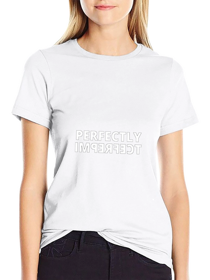 Perfectly Imperfect Black T-Shirt