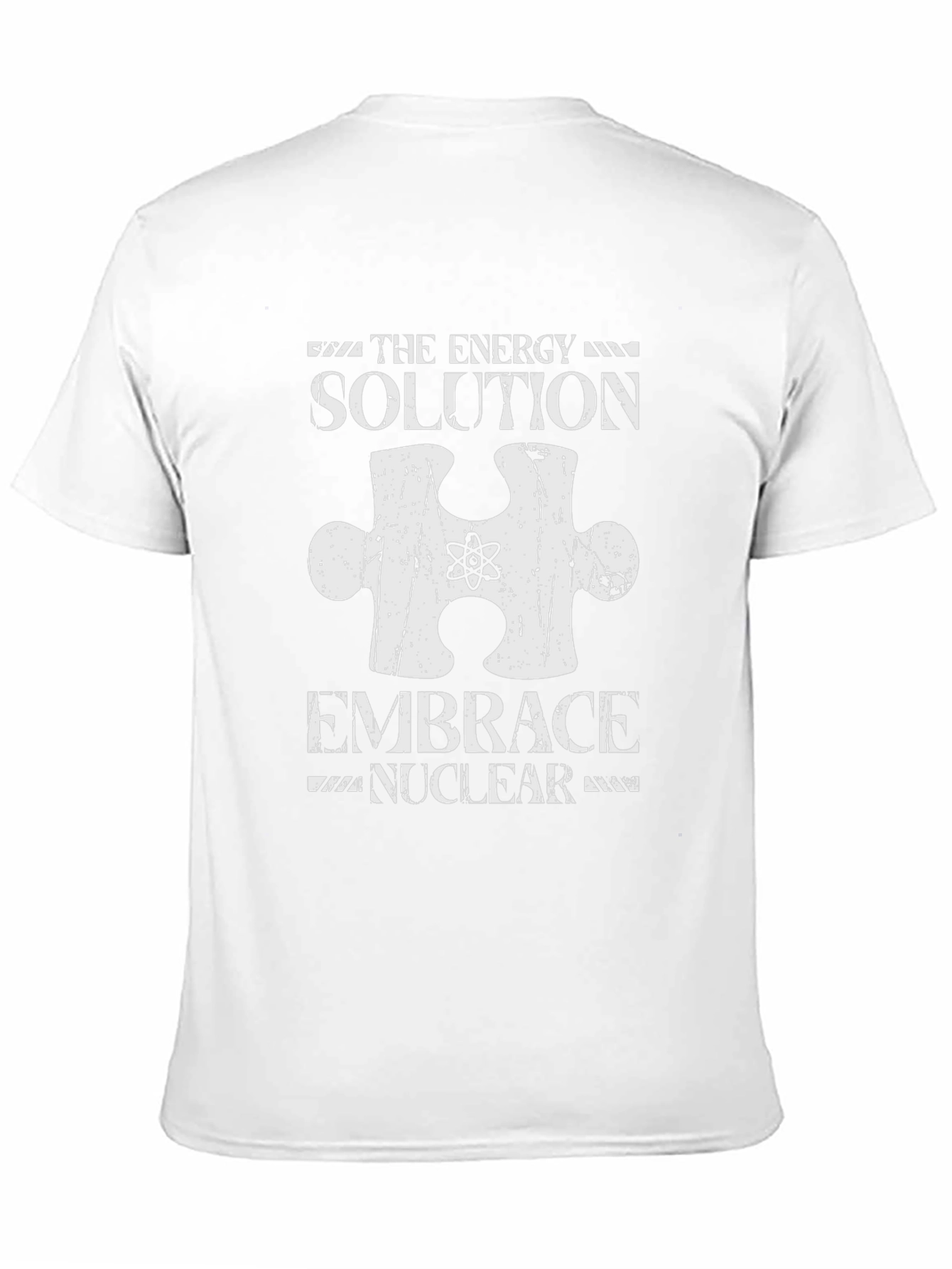 Embrace Nuclear Energy Solution Black T-Shirt