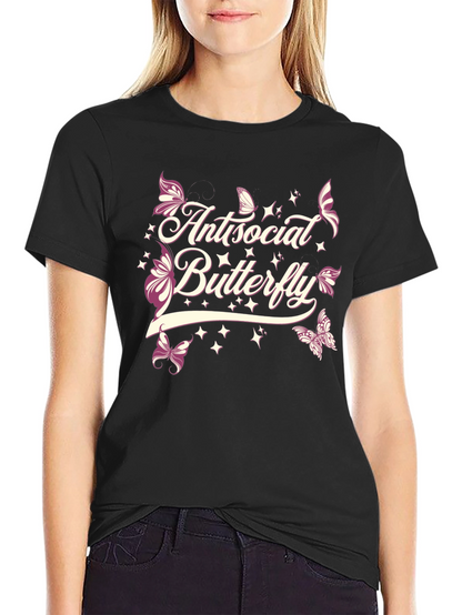 Antisocial Butterfly Graphic Tee