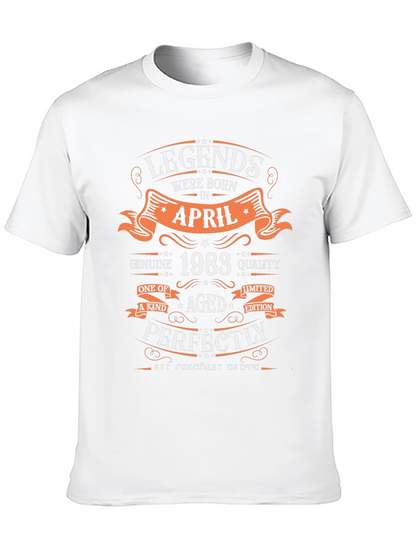 Legends Born in April 1983 T-Shirt