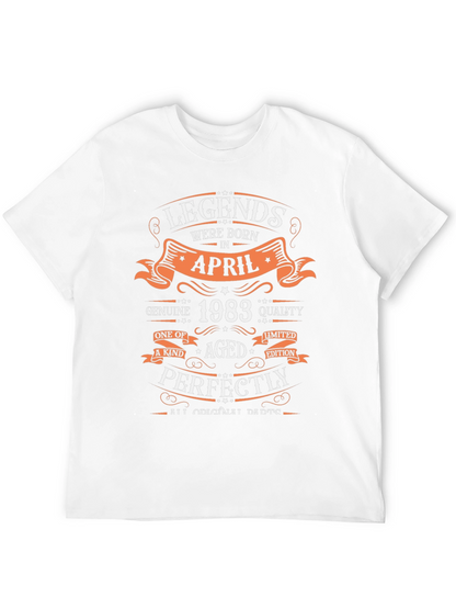 Legends Born in April 1983 T-Shirt