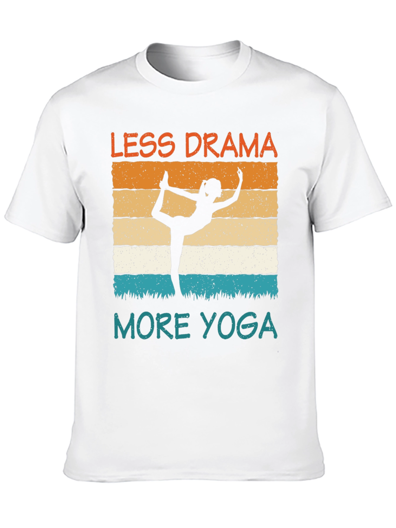 Less Drama More Yoga Graphic Tee
