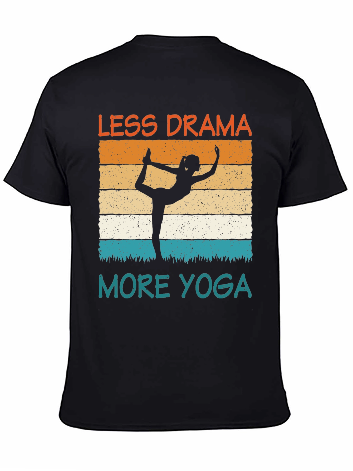 Less Drama More Yoga Graphic Tee