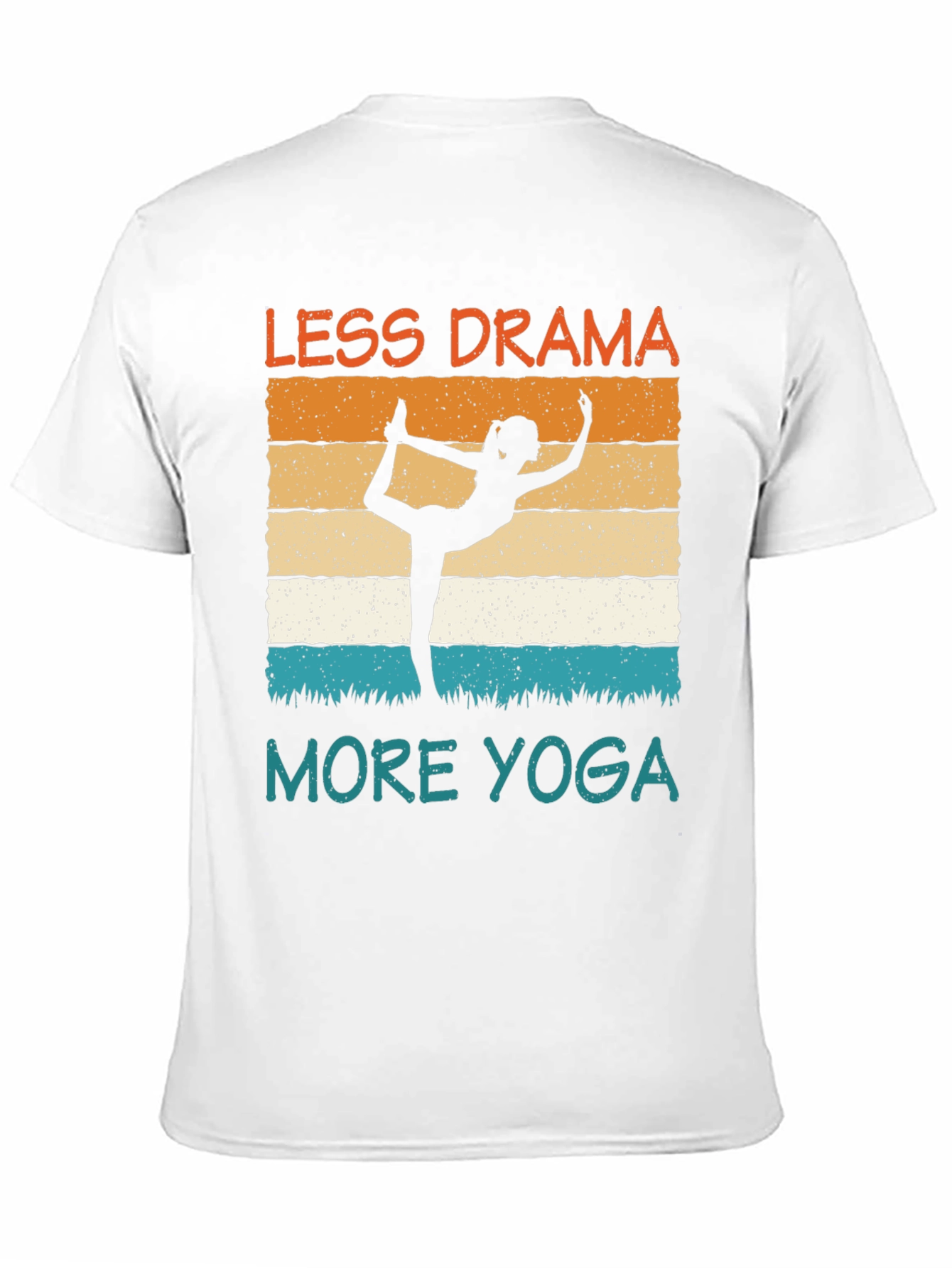 Less Drama More Yoga Graphic Tee