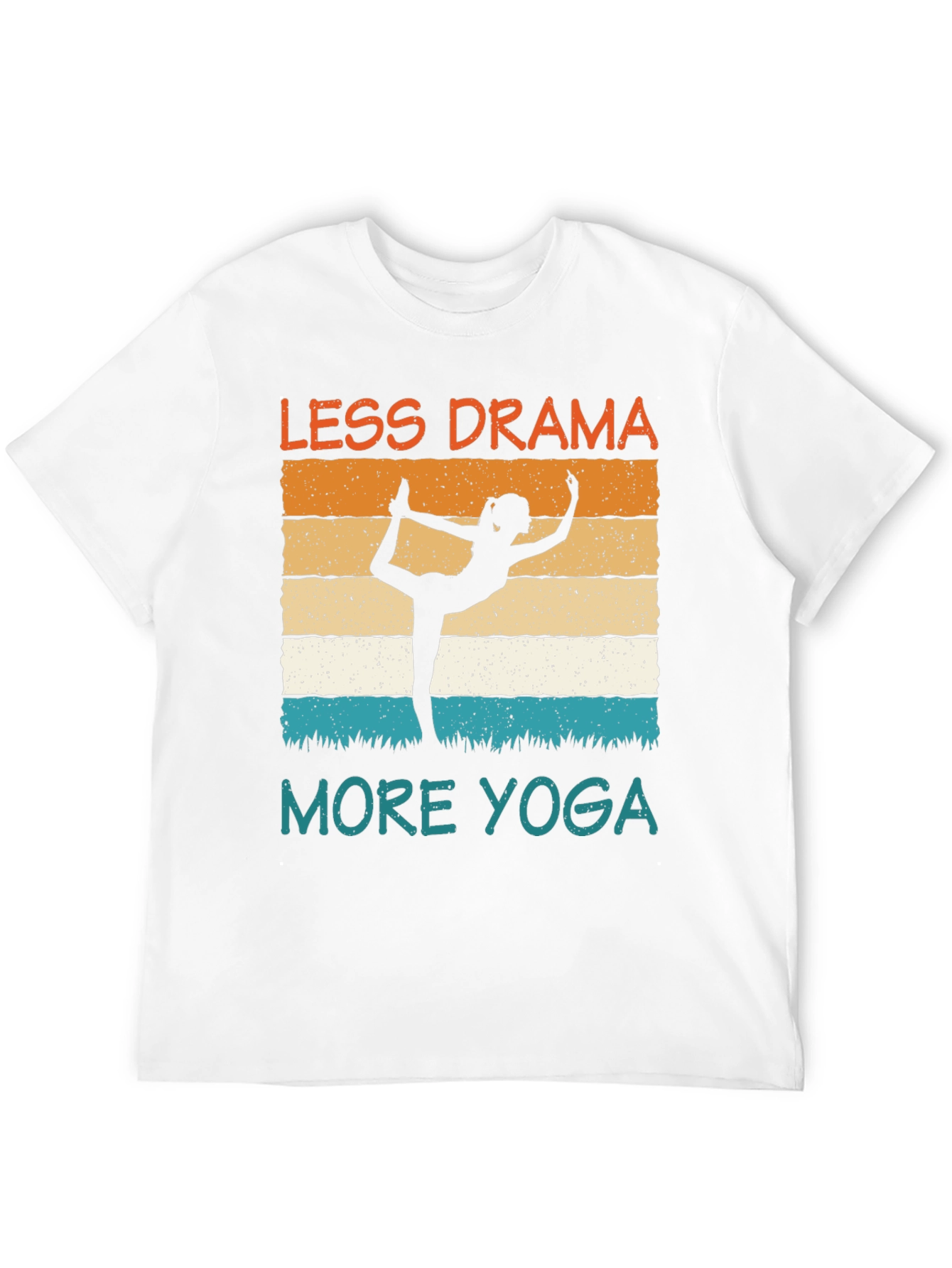 Less Drama More Yoga Graphic Tee