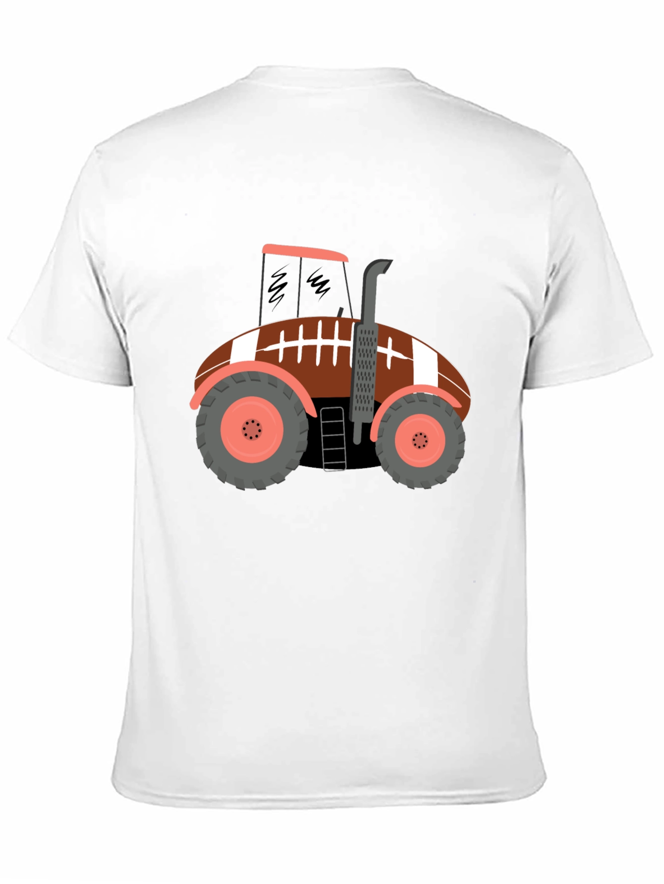 Football Tractor Graphic T-Shirt