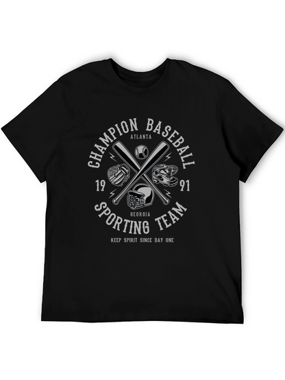 Champion Baseball Team T-Shirt