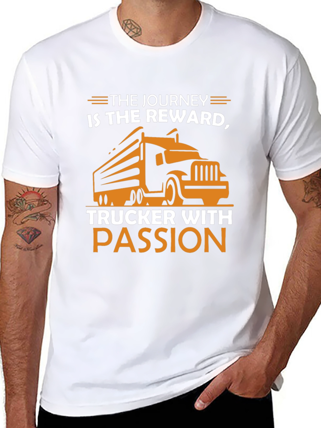 Truckers Journey T-Shirt - Passion & Reward