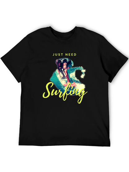 Surfing Graphic Print Tee
