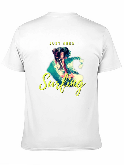 Surfing Graphic Print Tee