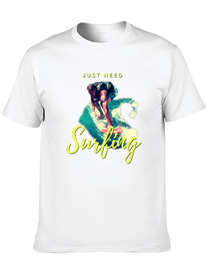 Surfing Graphic Print Tee