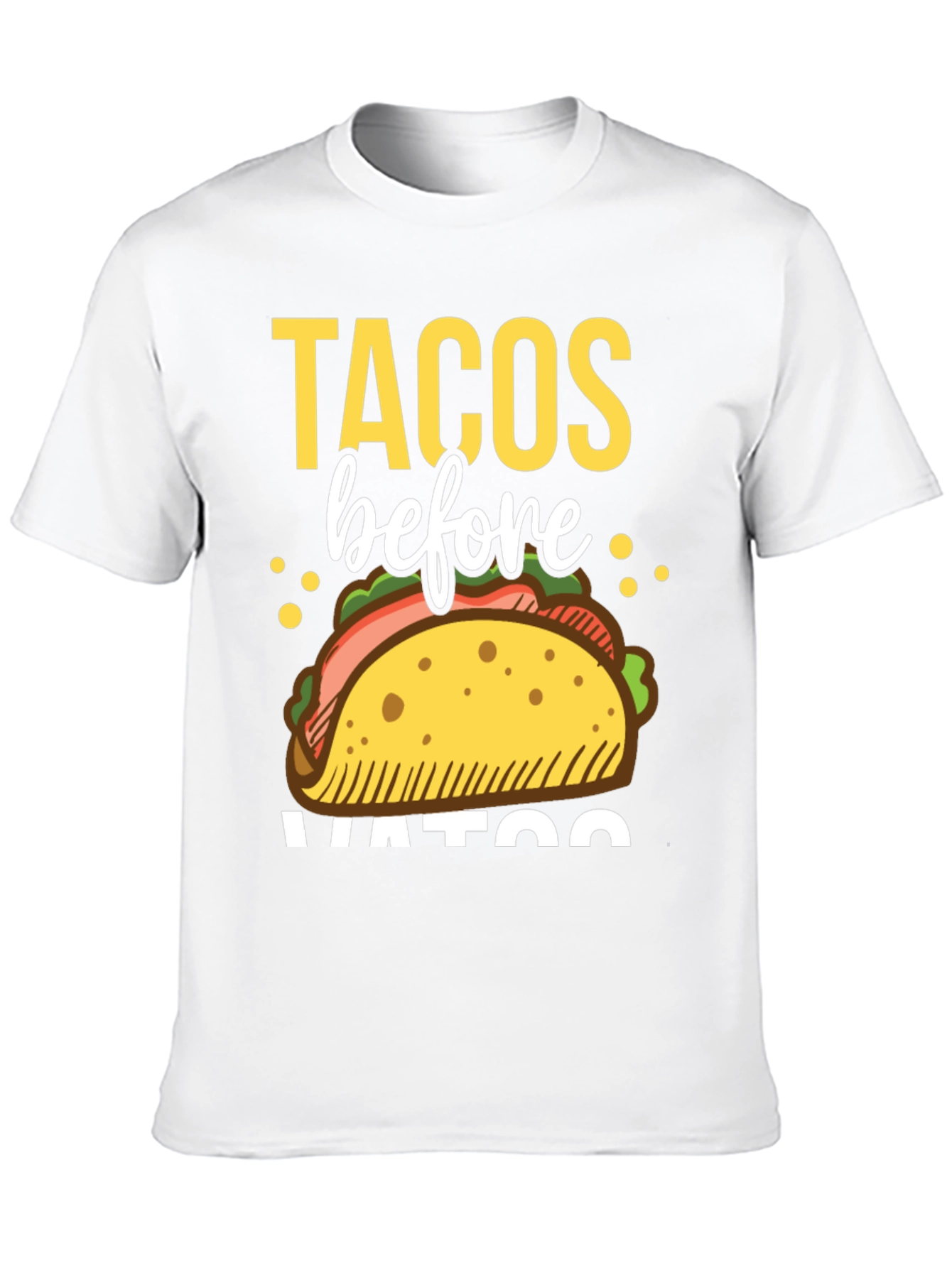 Tacos Before Vatos Graphic Tee