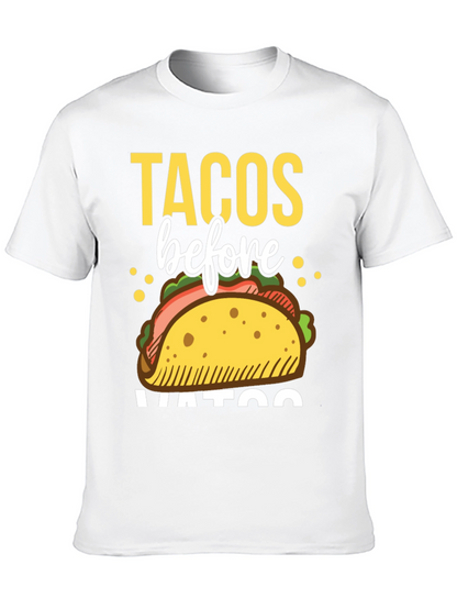 Tacos Before Vatos Graphic Tee