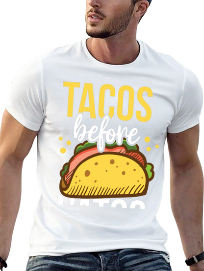 Tacos Before Vatos Graphic Tee