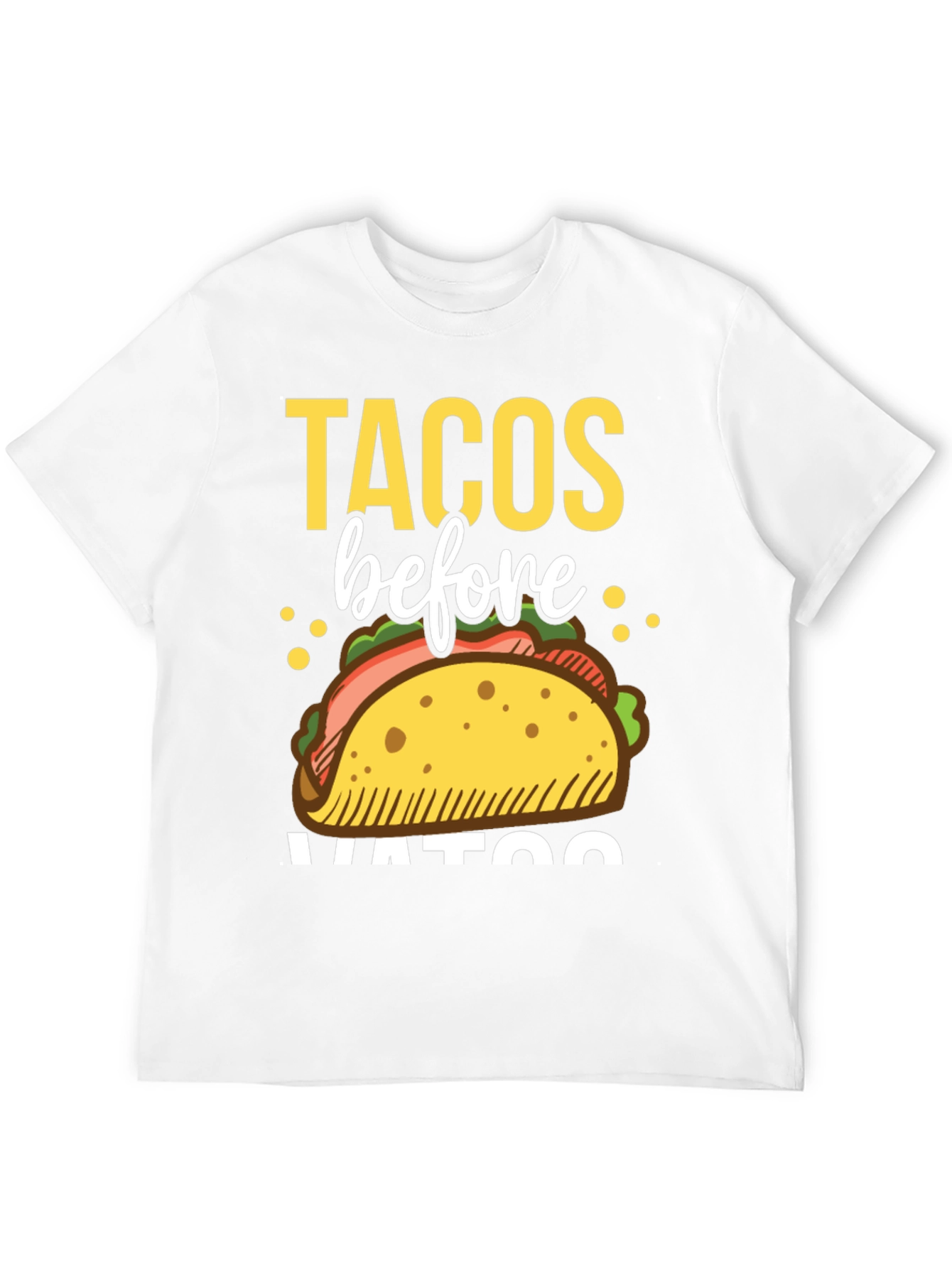 Tacos Before Vatos Graphic Tee