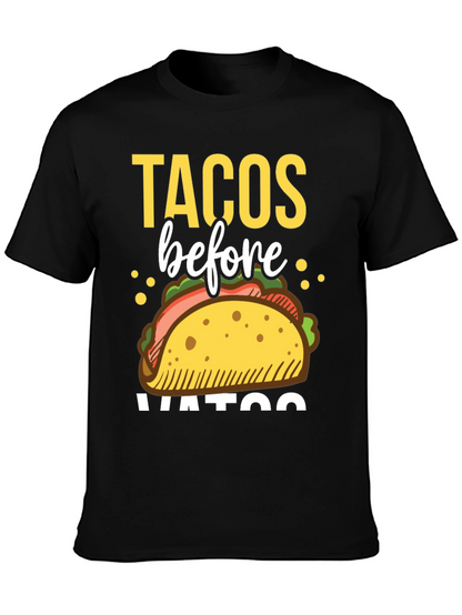 Tacos Before Vatos Graphic Tee