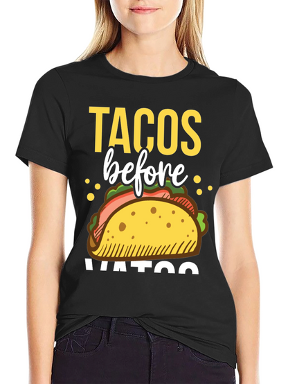 Tacos Before Vatos Graphic Tee