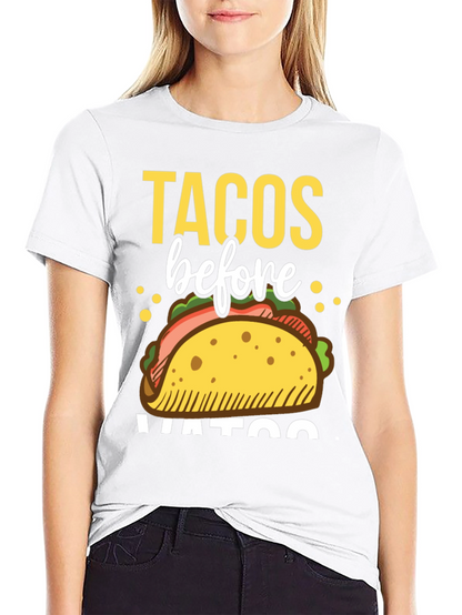 Tacos Before Vatos Graphic Tee